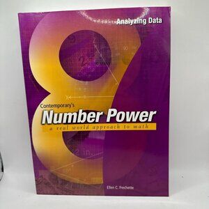 Contemporarys Number Power 8: Analyzing Data By Ellen C. Frechette